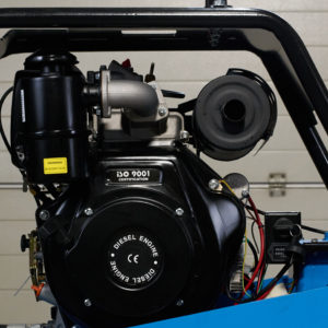 Виброплита дизельная ROBUST CPC-600DE реверсивная - [510 кг / 60 кН / Changfa CF192F]