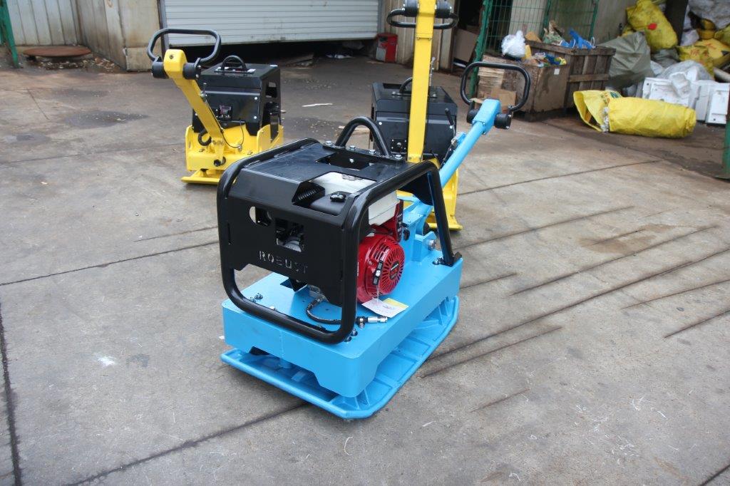 Виброплита дизельная ROBUST CPC-350HE реверсивная - [350 кг / 40 кН / бензин GX390