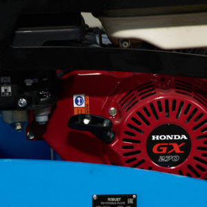 Виброплита бензиновая ROBUST CPC-310H реверсивная - [210 кг / 30 кН / Honda GX270]
