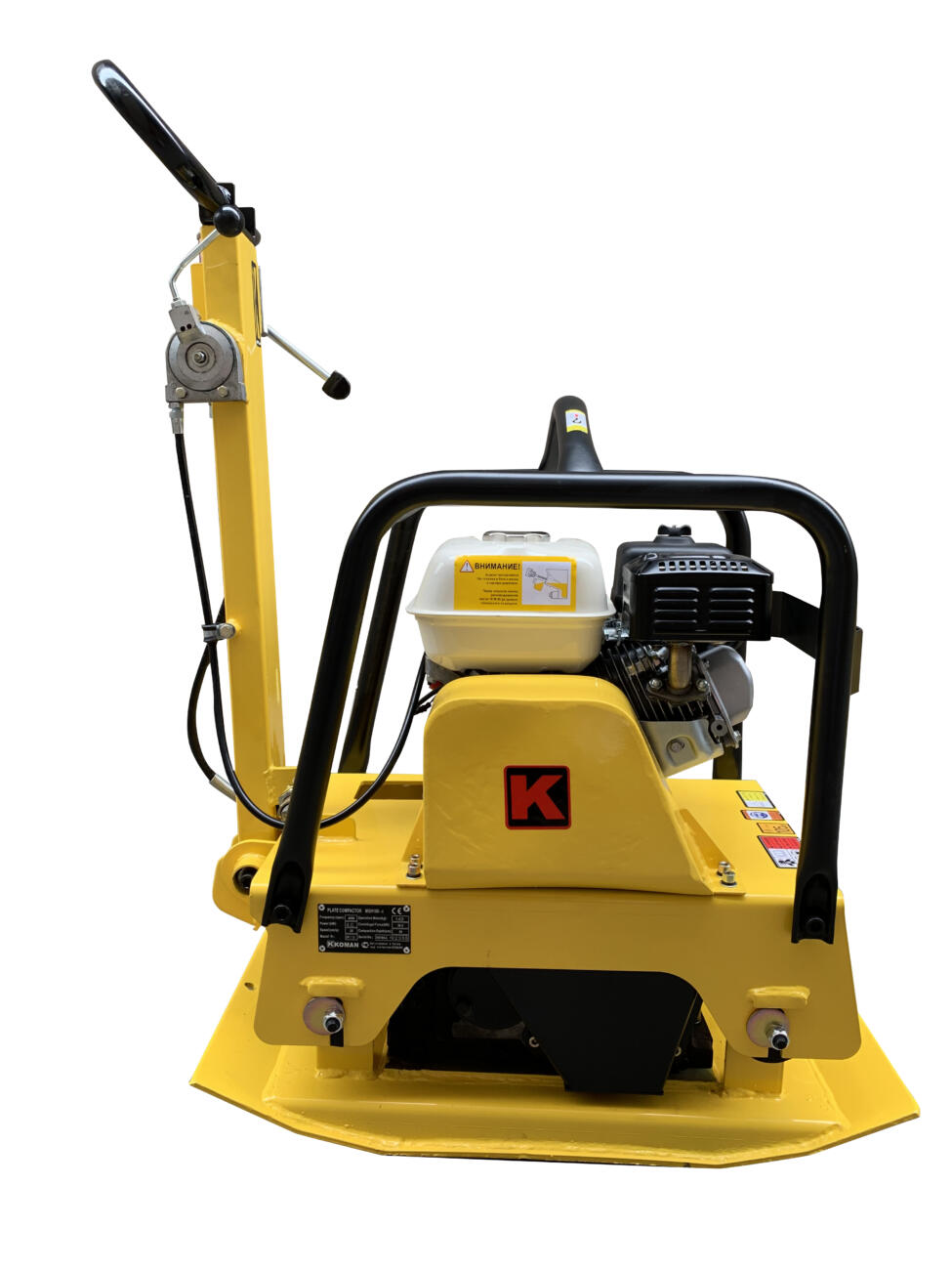 Виброплита реверсивная KOMAN MS160-4 бензиновая - [149 кг / 30 кН / Honda GX160]