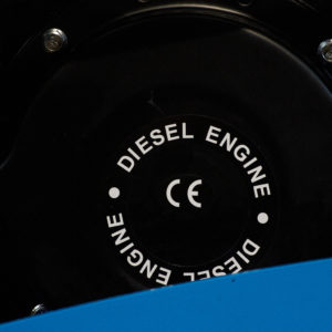 Виброплита дизельная ROBUST CPC-330DЕ - [300 кг / 40 кН / Changfa CF178F]