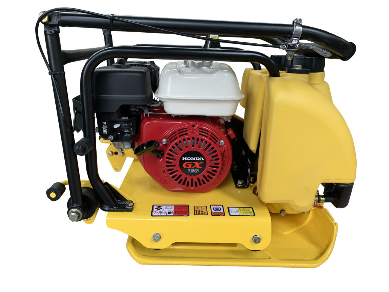 Виброплита бензиновая KOMAN MS90-4 - [83 кг / 13 кН / Honda GX160]