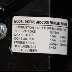 Виброплита дизельная ROBUST CPC-600DE реверсивная - [510 кг / 60 кН / Changfa CF192F]