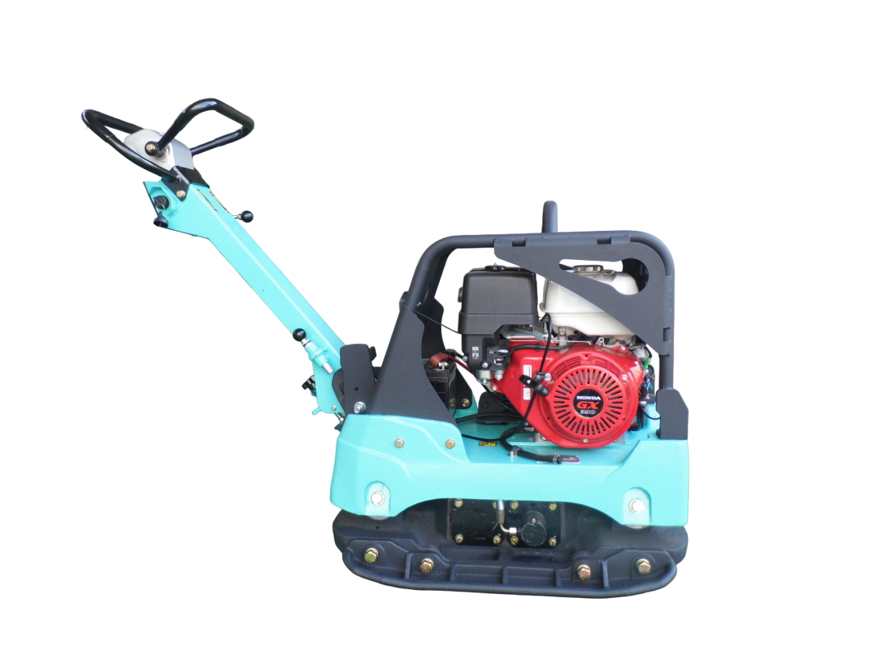 Виброплита реверсивная GIKS PHC-315H PRO гидравлика - [315 кг / 46 кН / Honda GX390] эл. старт.
