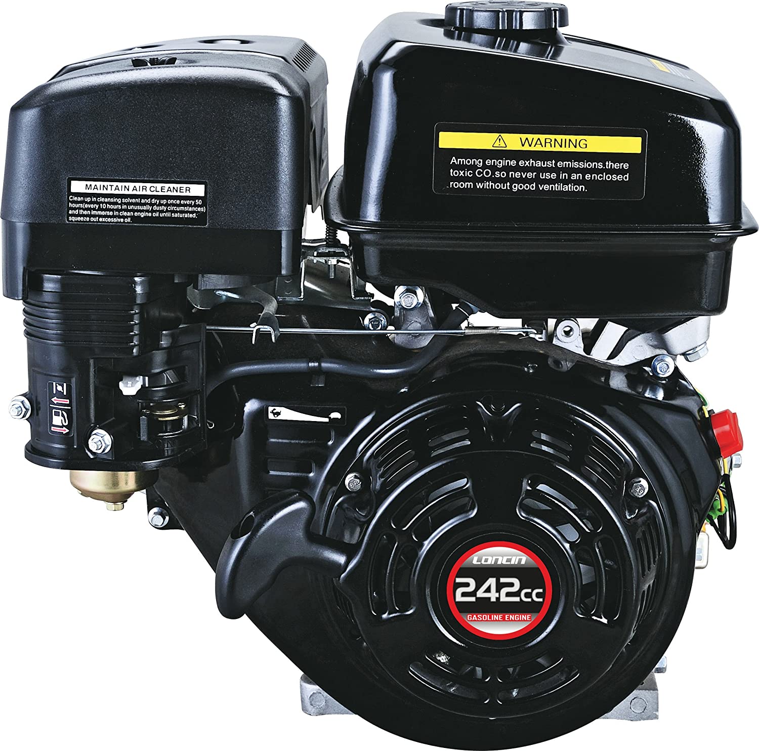 Запчасти к бензиновому двигателю Loncin G240F