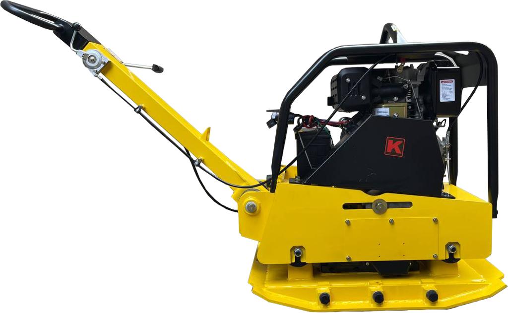 Виброплита реверсивная KOMAN MS330-1 дизельная - [332 кг / 38 кН / Hi-Earns 186FE]