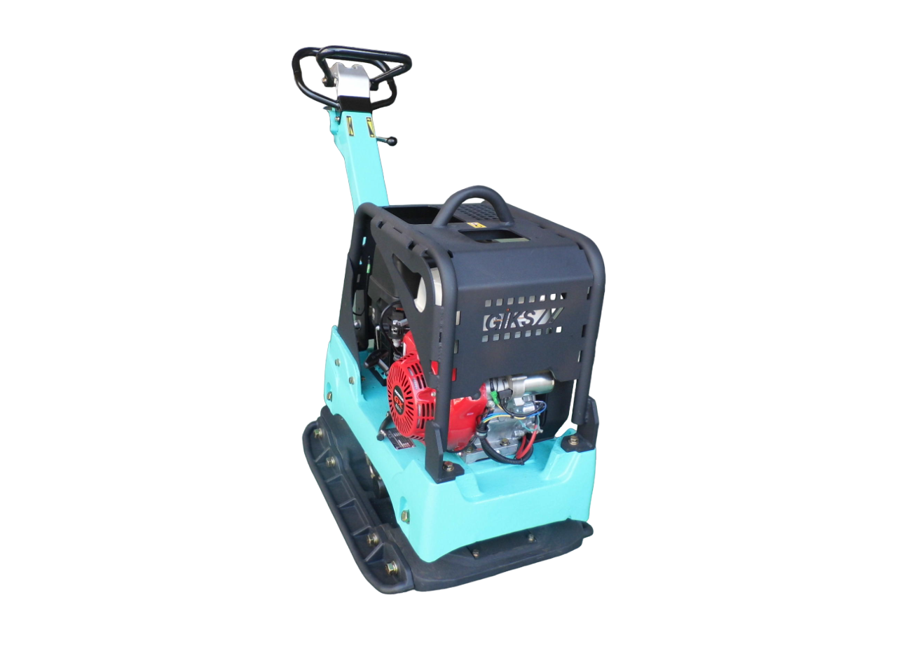 Виброплита реверсивная GIKS PHC-315H PRO гидравлика - [315 кг / 46 кН / Honda GX390] эл. старт.