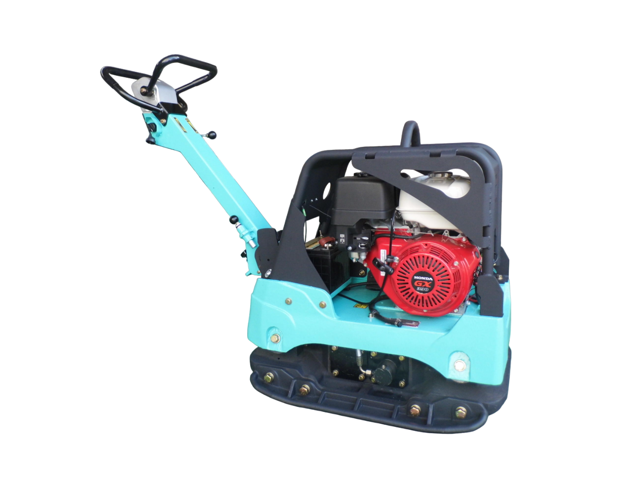 Виброплита реверсивная GIKS PHC-315H PRO гидравлика - [315 кг / 46 кН / Honda GX390] эл. старт.