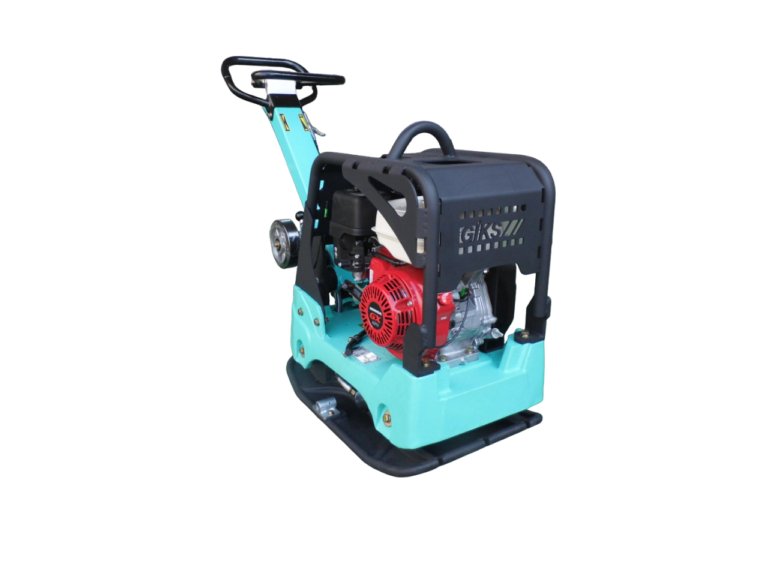 Виброплита реверсивная GIKS PHC-210H PRO гидравлика - [210 кг / 37 кН / Honda GX270] ручной старт